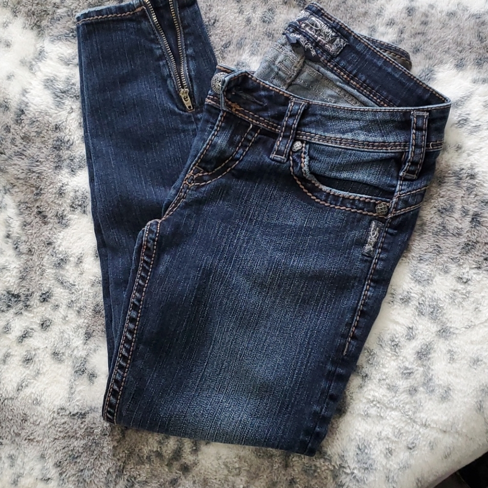 Silver Canden Rose Ankle fit size 26